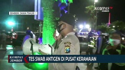 Download Video: Gelar Tes Swab Antigen Secara Acak di Pusat Keramaian