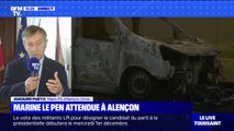 Le maire d'Alençon attend Marine Le Pen sur place: 
