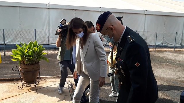 Hommage à Kigali de la ministre Sophie Wilmès aux dix paras belges assassinés en 1994