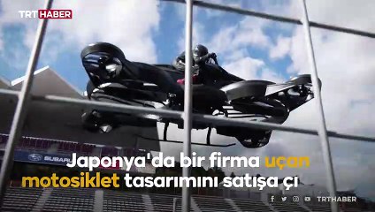Uçan motosiklet satışa sunuldu
