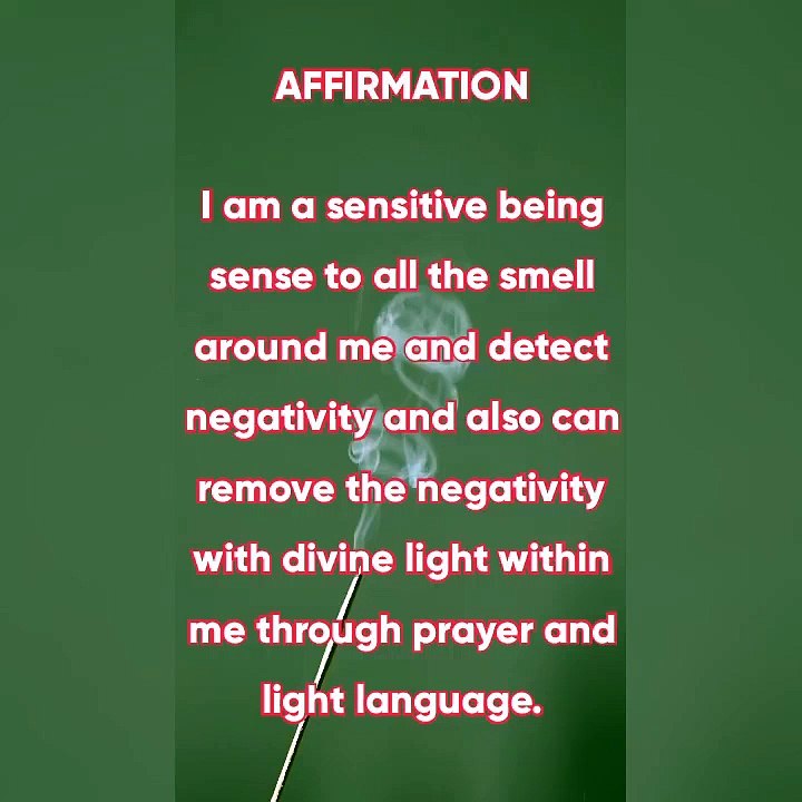 Angelic symbol for smelling uniform flourishing scents