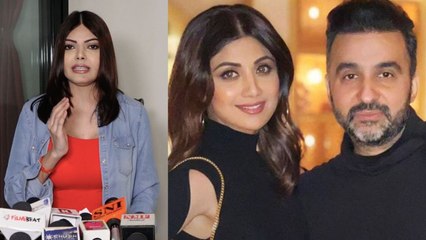 Shilpa Shetty और Raj को Sherlyn ने Press Confrence कर   किया Expose | FilmiBeat