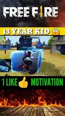13 Year Old Most Dangerous  Kid In Free Fire-- #shorts #youtube #freefire