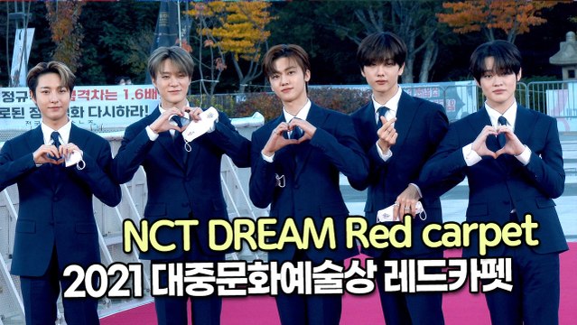 [TOP영상] ‘2021 대중문화예술상 레드카펫’ 엔시티드림(NCT DREAM)(211028)