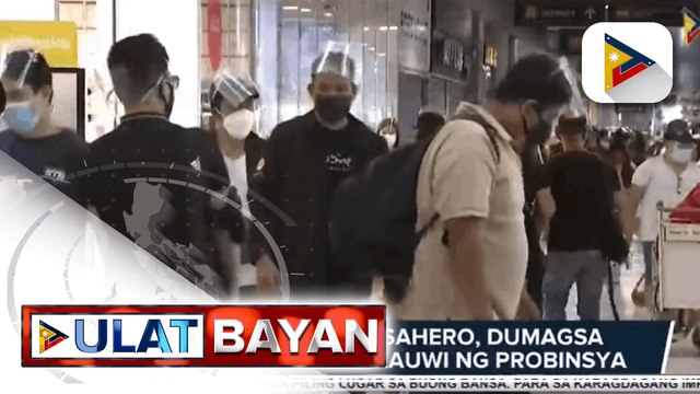 Libu-libong pasahero, dumagsa sa PITX para makauwi ng probinsya