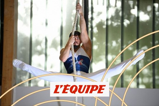 Grimper de corde, saut de cheval, anneaux : on a reproduit les épreuves de 1924 - Gym - Paris 2024