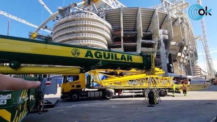 La ampliación de los fondos del Bernabéu, como nunca la habíamos visto