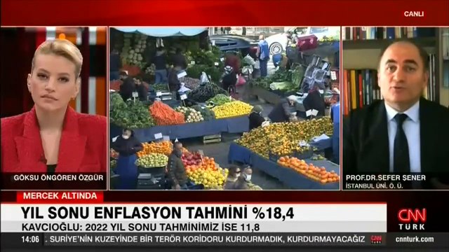 Sefer Şener yılın son enflasyon raporunu değerlendirdi