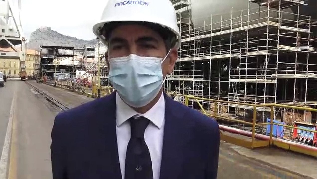 I cantieri navali di Palermo tornano a produrre, in costruzione una nave per il Qatar