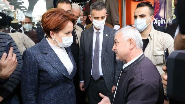 Siirtli esnaf Akşener’e dert yandı: Esnaf boşa kürek çekiyor
