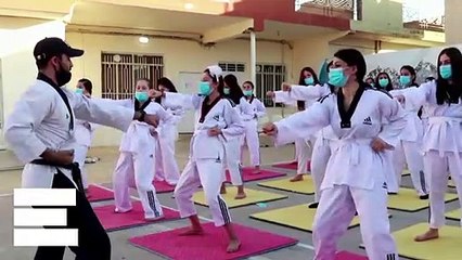 Iraq, nasce il corso di taekwondo: così le donne imparano ad autodifendersi