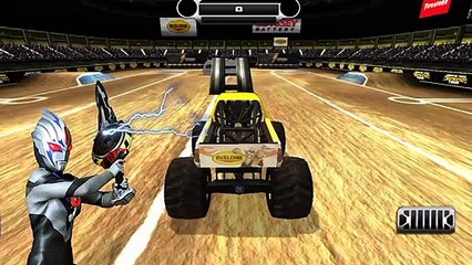 new ultraman monster truck action