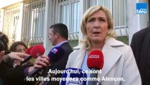 Violences urbaines à Alençon : Marine Le Pen dénonce un 