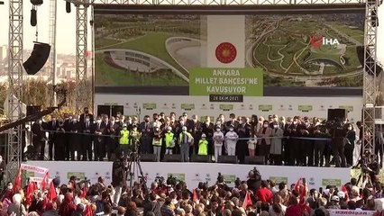 Cumhurbaşkanı Erdoğan: "İstanbul Atatürk Havalimanı'nda da millet bahçesi kuruyoruz"