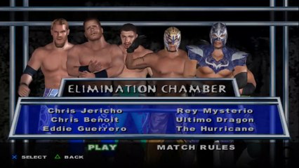 HCTP Chris Jericho vs Chris Benoit vs Eddie vs Rey Mysterio vs Último Dragón vs The Hurricane