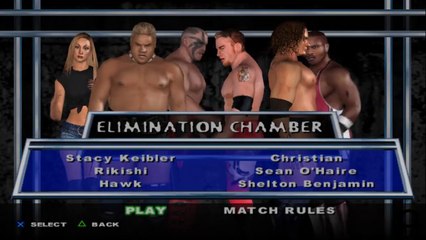 HCTP Stacy Keibler vs Rikishi vs Hawk vs Christian vs Sean O'Haire vs Shelton Benjamin