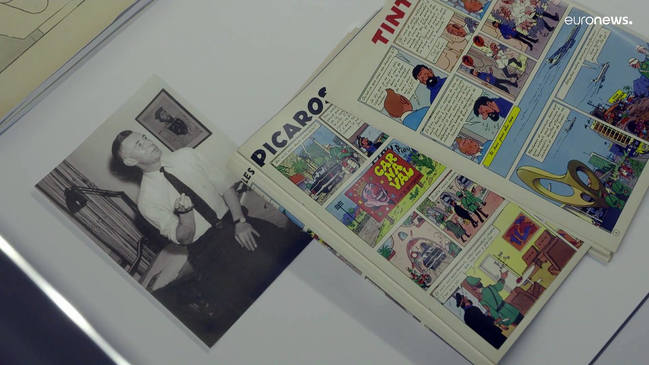 Mehr als Tim und Struppi: Ausstellung über Comiczeichner Hergé