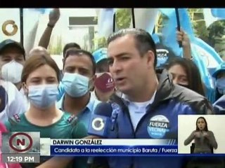Candidato Darwin González: Tenemos mas de 20 puntos distribuidos en Baruta para incentivar al voto