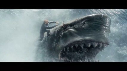 The Meg - Killing the Megalodon Scene (2018) Movie Clip
