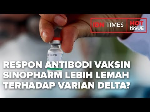 RESPON ANTIBODI VAKSIN SINOPHARM LEBIH LEMAH TERHADAP VARIAN DELTA?