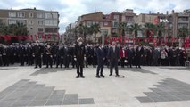 Çanakkale'de 29 Ekim Cumhuriyet Bayramı çelenk töreni