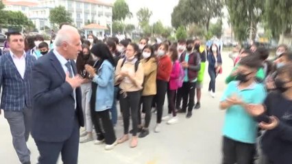 Son dakika haber: "Gezen Sinema Tırı" çocuklarla buluştu