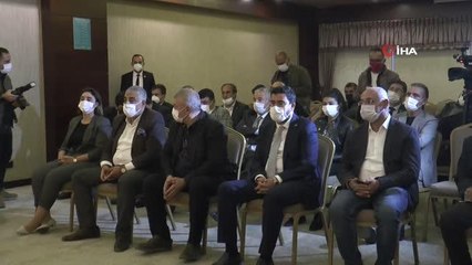 Son dakika! KKTC Cumhurbaşkanı Tatar, yerel basınla sohbet toplantısına katıldı