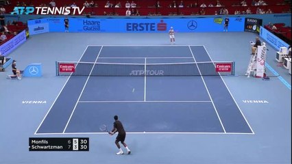 Vienne - Monfils stoppé par Schwartzman