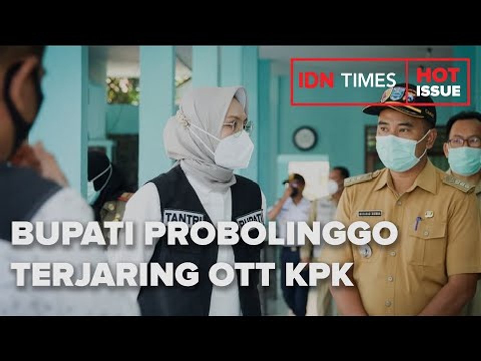 BUPATI PROBOLINGGO TERJARING OTT KPK