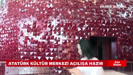 Atatürk Kültür Merkezi açılışa hazır