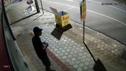 Veja o vídeo de ação criminosa que deixou prejuízos a um empresário em Cascavel