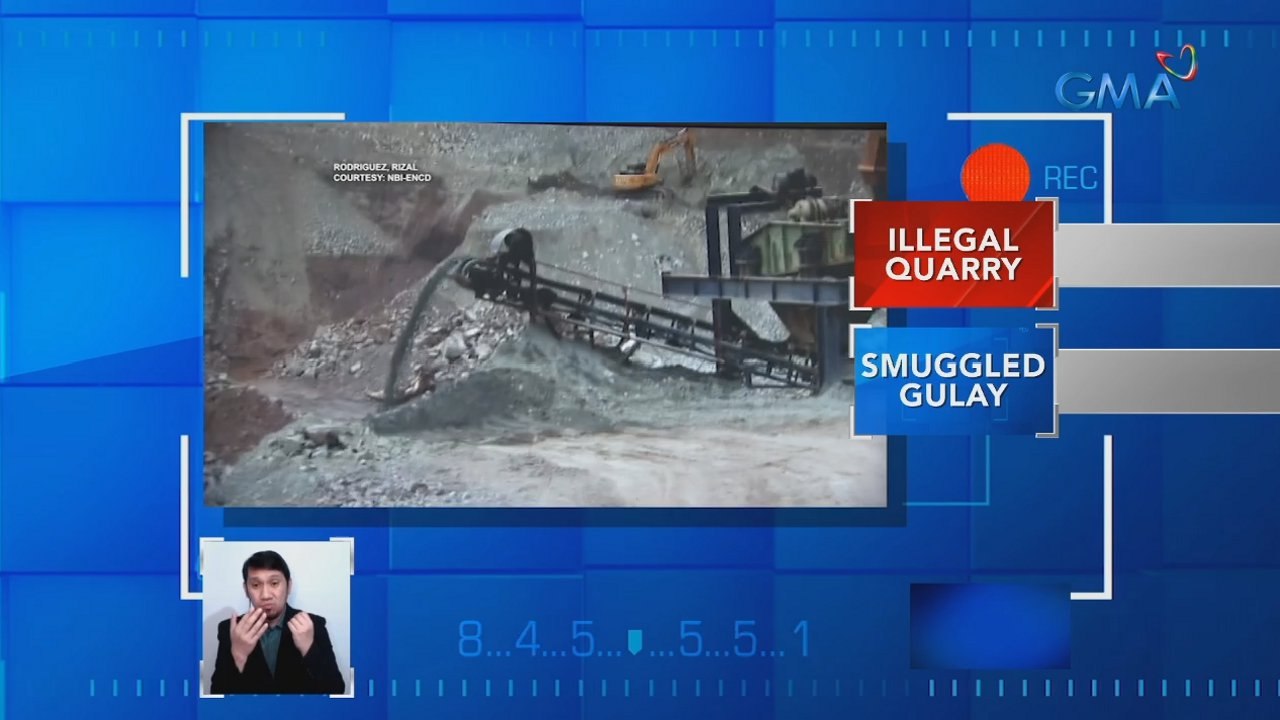 Illegal quarry operations, ipinasara | Saksi