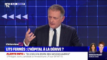 Phillipe Juvin:  "Si demain nous avons une épidémie de grippe, nous allons vers une difficulté majeure dans le système de santé"