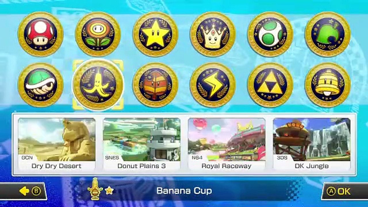 Mario Kart 8 Deluxe 200cc Lightning Cup