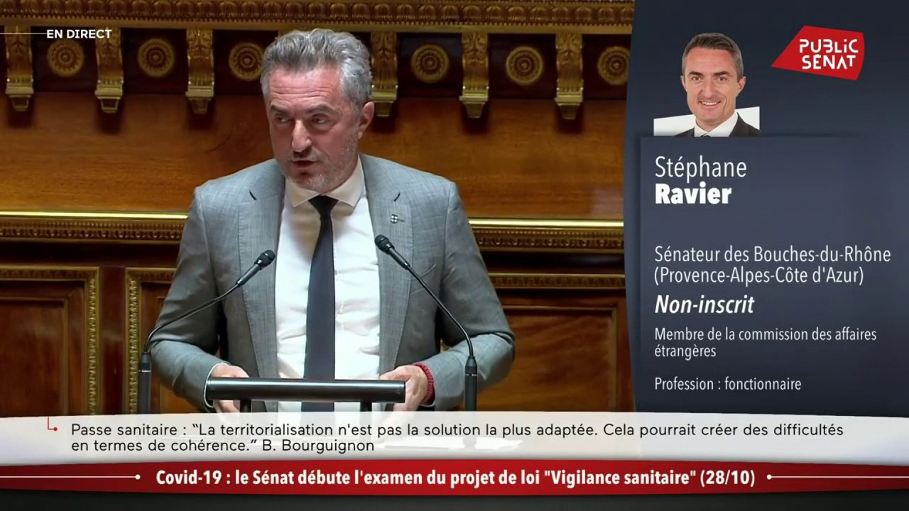 Passe sanitaire : le sénateur RN Stéphane Ravier parle "ausweis sanitaire"