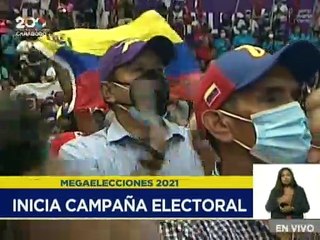 Inicia la campaña electoral en el estado Miranda en respaldo a la reelección de Héctor Rodríguez
