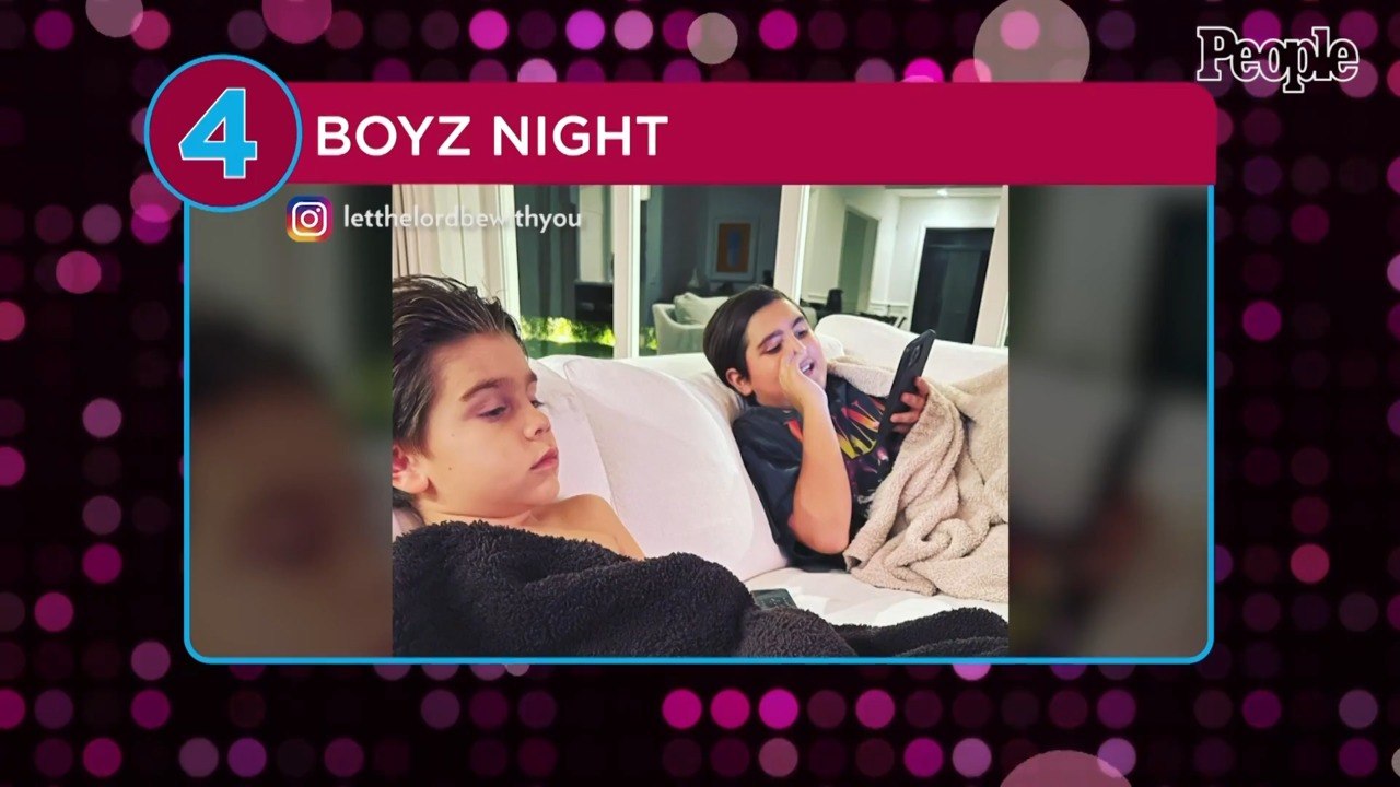 Scott Disick Has 'Boyz Night' with Sons Reign and Mason After Kourtney Kardashian Engagement News