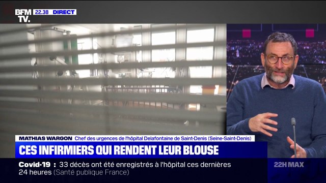 Malaise à l'hôpital: On est revenu à une situation antérieure à 2019 souligne Mathias Wargon, chef des urgences en Seine-Saint-Denis