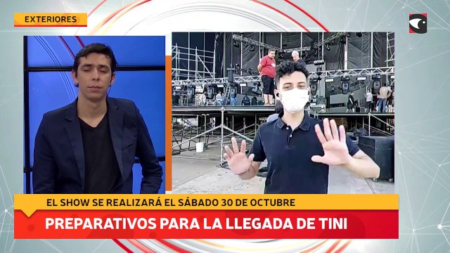 Preparativos para la llegada de Tini