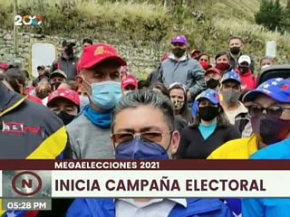 Jehyson Guzmán junto a demás candidatos inician campaña por recuperación del Edo. Mérida