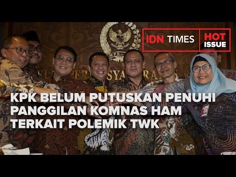 KPK BELUM PUTUSKAN PENUHI PANGGILAN KOMNAS HAM TERKAIT TWK