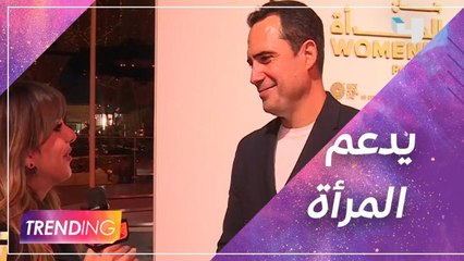 ظافر العابدين يدعم حقوق المرأة في أكسبو دبي 2020