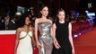 Shiloh Jolie-pitt Rocks A Jean Jacket While Sister Zahara Wears A Yellow Dress Out With Mom Angelina