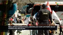 teleSUR Noticias 17:30 28-10: Profesores uruguayos protestan por garantías laborales