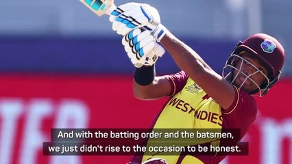 Download Video: Pooran accepts Windies' batters haven't 'come to the party'