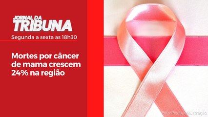 Mortes por câncer de mama crescem 24% na região