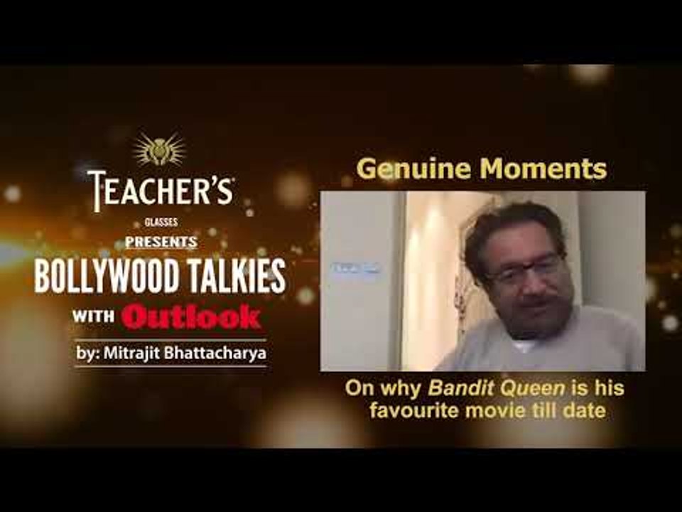PROMO Teacher's Glasses presents Bollywood TALKies with Outlook Ep30- Shekhar Kapur Genuine Moments