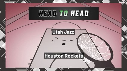 Houston Rockets vs Utah Jazz: Moneyline