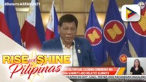 Pres. Duterte, lumahok sa virtual closing ceremony ng 38th and 39th Asean Summits and Related Summits