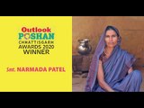 Smt. Narmada Patel: Winner of Outlook Poshan Chhattisgarh Award 2020